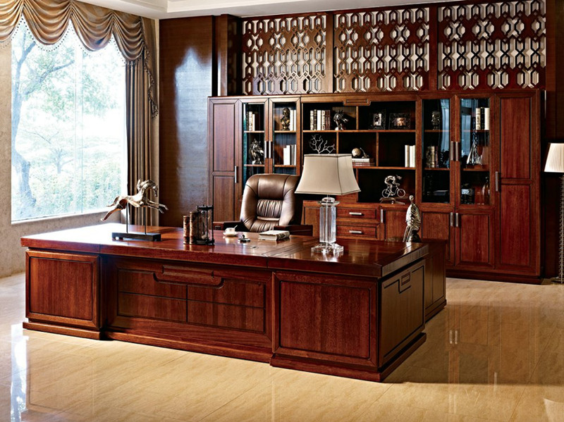 办公室装修实木家具的选择